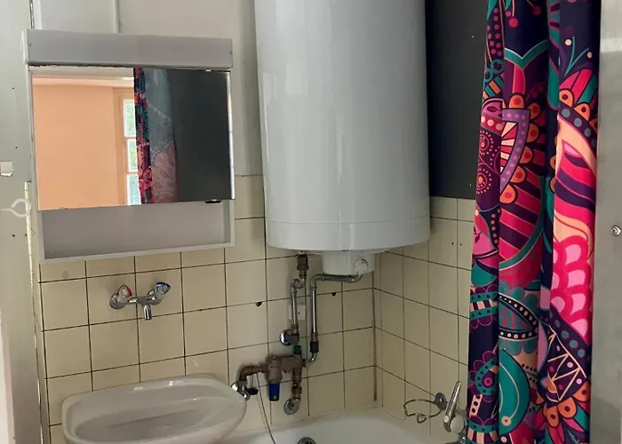 Old Rustic Simple Swiss Flat 60m2 Authentic Center Parking Small Bath Burgdorf