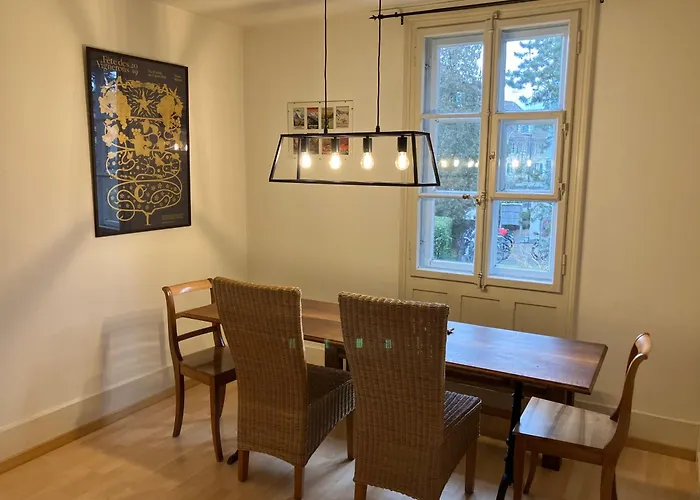 Lejlighed Old Rustic Simple Swiss Flat 60m2 Authentic Center Parking Small Bath