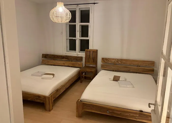 Old Rustic Simple Swiss Flat 60m2 Authentic Center Parking Small Bath